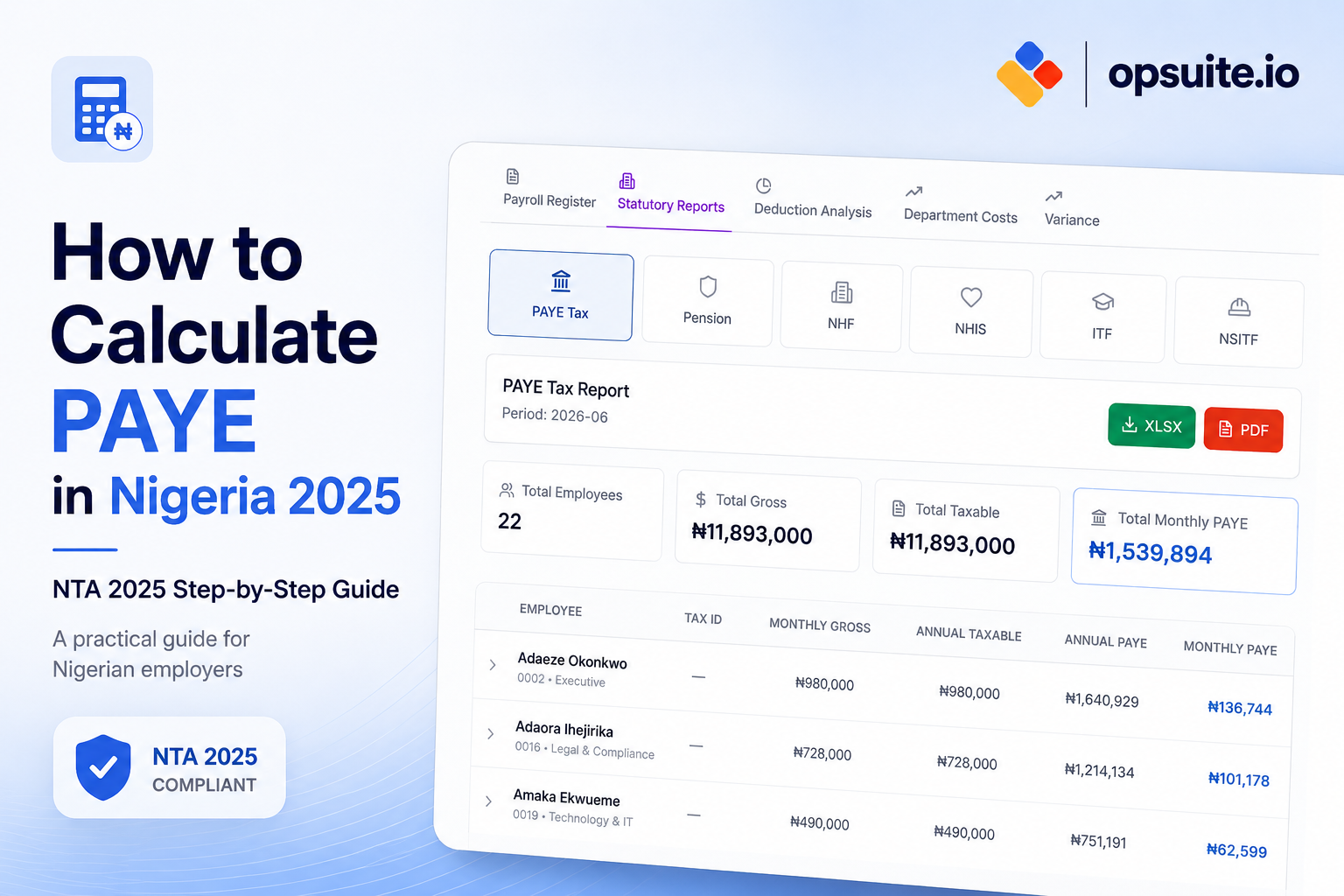 How to Calculate PAYE in Nigeria 2025: NTA 2025 Step-by-Step Guide