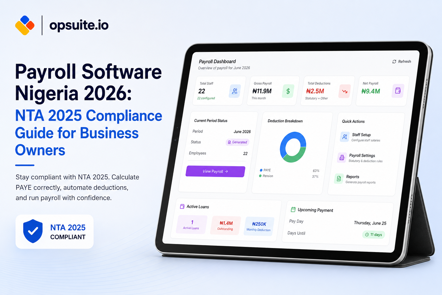 Payroll Software Nigeria 2026: NTA 2025 Compliance Guide for Business Owners